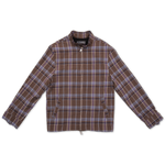 Plaid Zip-Up Jacket