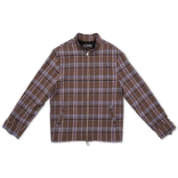 Plaid Zip-Up Jacket