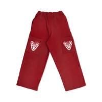 Lightweight Logo Pants (Red)