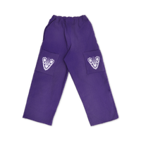 Lightweight Logo Pants (Purple)