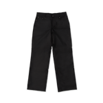 Black Coated Baggy Pants