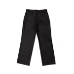 Black Coated Baggy Pants