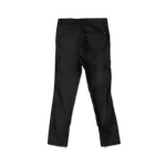 Black Coated Biker Skinny Pants