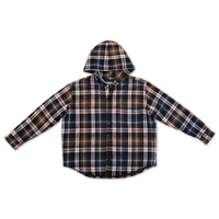 Plaid Button-Up Jacket