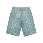 Snake Skin Vinyl Shorts