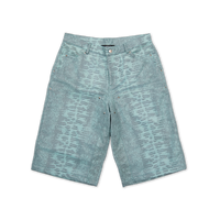 Snake Skin Vinyl Shorts